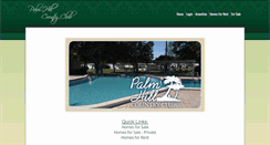 Desktop Screenshot of palmhillcountryclub.net